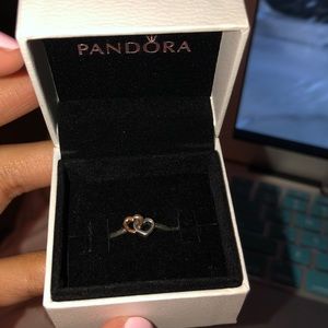 Heart pandora ring